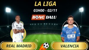 Soi Kèo Nhà Cái Real Madrid - Valencia: 03h00 - 02/11/2025 - La Liga